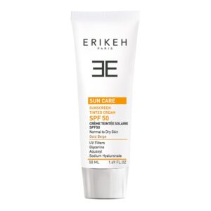 ضد آفتاب رنگی SPF50 پوست خشک و نرمال بژ طلایی اریکه