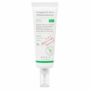 ضد آفتاب فیزیکی اکسیس وای نیاسینامید مدل no stress Axis-Y 50ml
