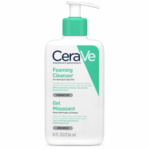 فوم شستشو سراوی CeraVe پوست نرمال و چرب