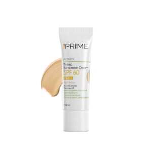 کرم ضد آفتاب رنگی پرایم spf 60 لایت بژ