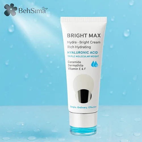 کرم آبرسان ریچ هیدرا برایت مکس فاقد چربی Bright Max