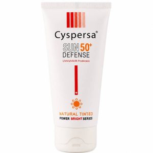کرم ضد آفتاب سیسپرسا رنگی و روشن‌کننده با SPF50