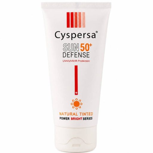 کرم ضد آفتاب سیسپرسا رنگی و روشن‌کننده با SPF50