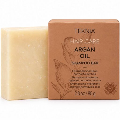 شامپو جامد روغن آرگان لاکمه TEKNIA حجم 80 گرمی