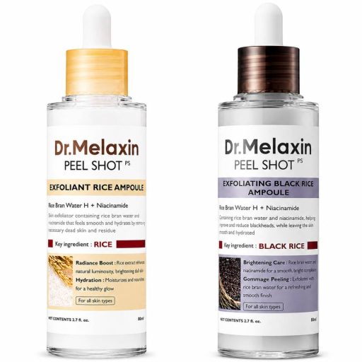 آمپول لایه بردار پیل شات دکتر ملاکسین (برنج و برنج سیاه) 50ml