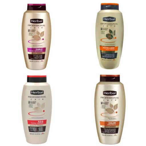 شامپو پرفشنال کر هربال Herbal 750ml