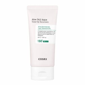 ضد آفتاب تون آپ روشن کننده آلوئه ورا کوزارکس SPF50+