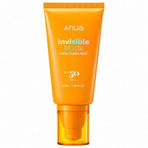 ضد آفتاب مات و بی رنگ آنوا SPF50 حجم 50ml