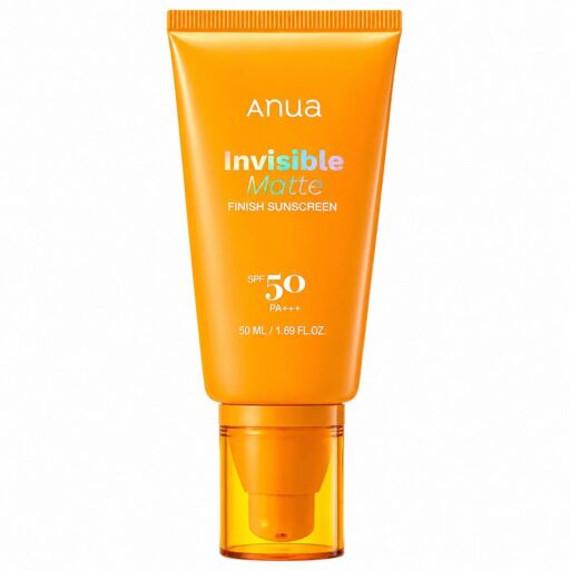 ضد آفتاب مات و بی رنگ آنوا SPF50 حجم 50ml