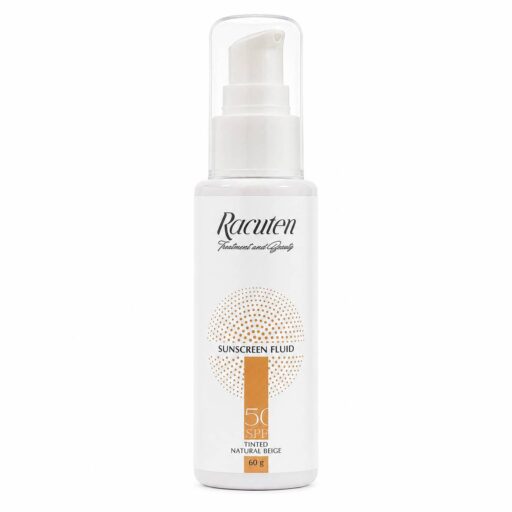 فلوئید ضد آفتاب رنگی راکوتن SPF50 بژ طبیعی 50 گرم
