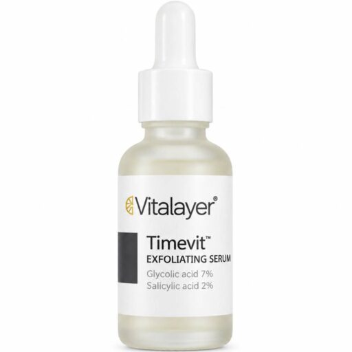 سرم لایه بردار تایم‌ ویت ویتالیر AHA/BHA حجم 30ml