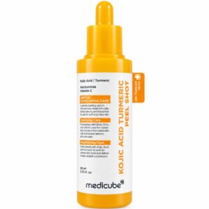 سرم لایه بردار و روشن کننده کوجیک اسید و زردچوبه مدیکیوب 80ml
