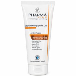 ژل شستشو ضد لک و روشن کننده فارماوایت فارمالاین 150ml