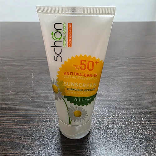 کرم ضد آفتاب بی رنگ فاقد چربی شون 50ml