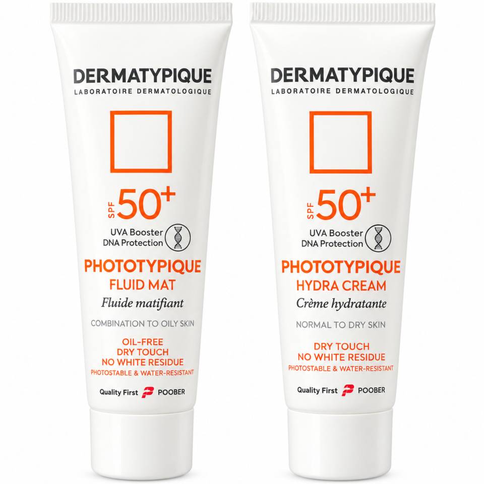 ضد آفتاب درماتیپیک SPF50 بی رنگ 50ml