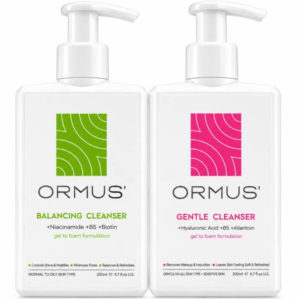 ژل شستشوی صورت اورموس 200ml